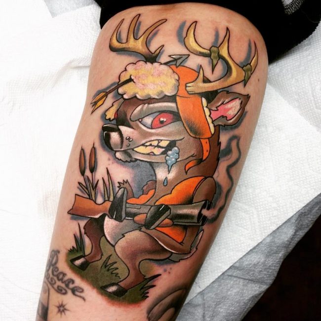90 Creative Hunting Tattoo Ideas - Memorializing Your ...