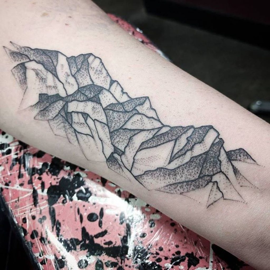 70 Impressive Mountain Tattoo Designs Keeping In Touch with Nature