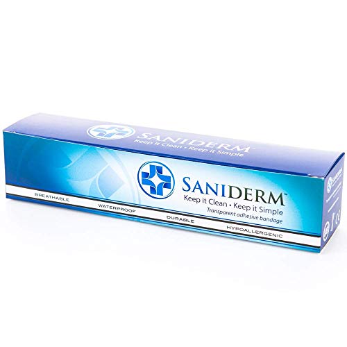 Saniderm Tattoo Aftercare Bandage | 10.2 in x 2 yd Roll |...