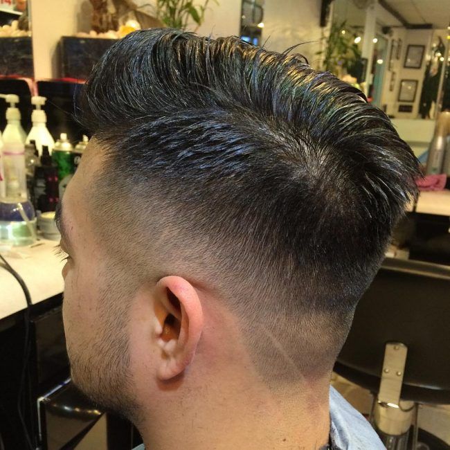 Classy Fade and Comb Over