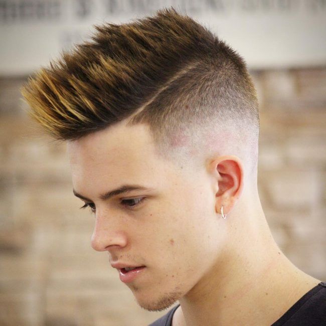 55 Spectacular Faux Hawk Fade Ideas - The Ways to Rock 