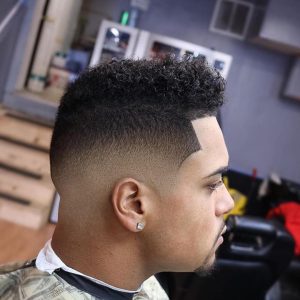 Low Fade with Shape Up