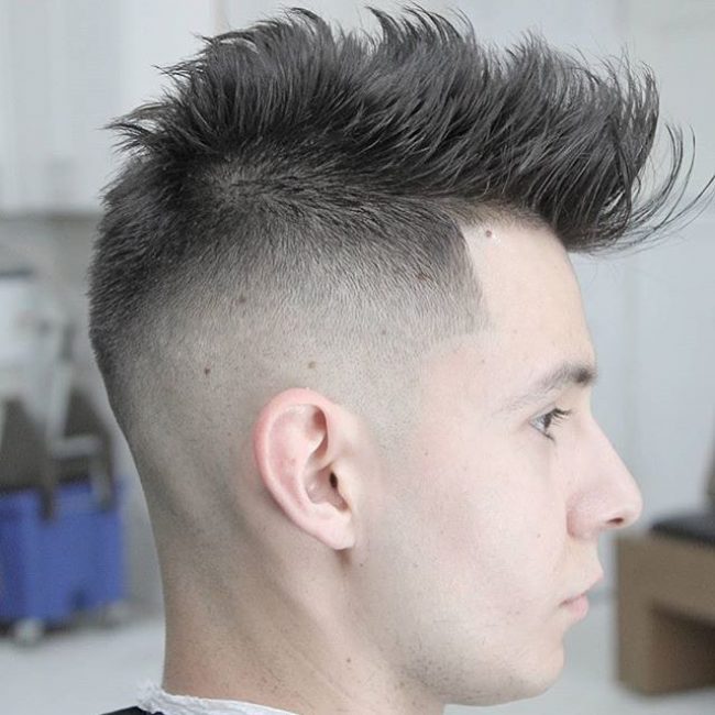 55 Spectacular Faux Hawk Fade Ideas - The Ways to Rock Your Hair