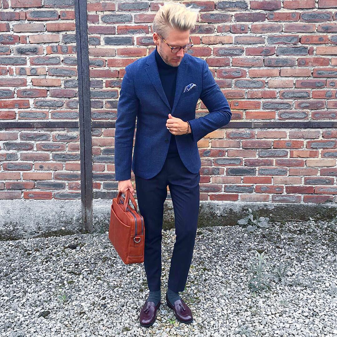 26-blue-and-black-combination - StyleMann