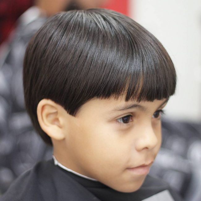 how to cut toddler boy hair with scissors