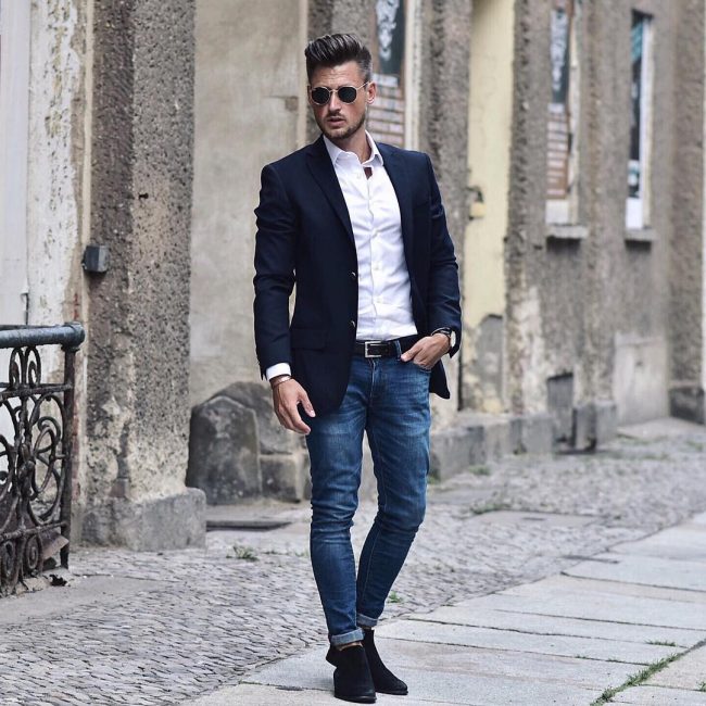 35 Refined Blazer with Jeans Ideas - The Style for a Classy Gentleman