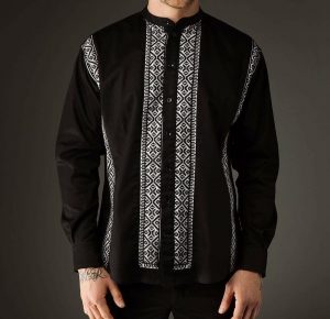 38-black-and-white-patterned-shirt