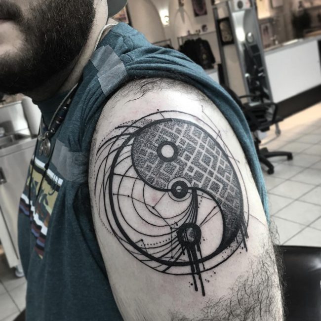 60 Best Yin Yang Tattoo Designs - Inseparable &amp; Contradictory Opposites