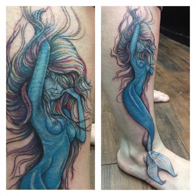 Mermaid tattoo92