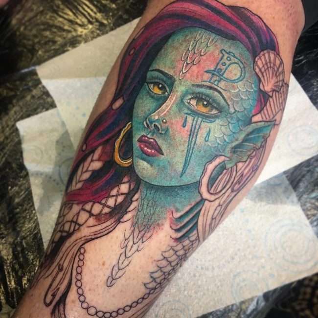 Mermaid tattoo93