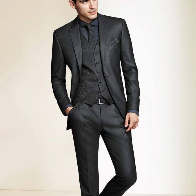 16-black-three-piece-modern-cut-prom-suit