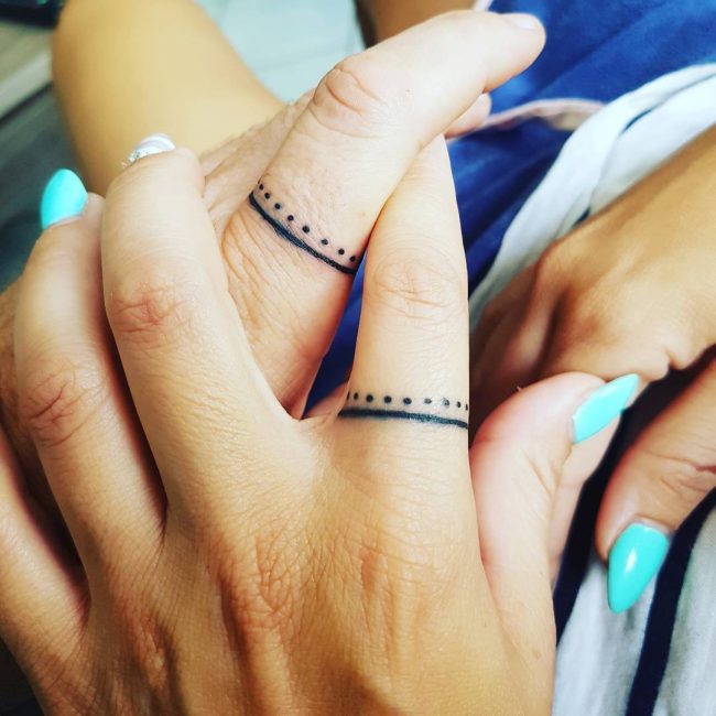 60 Hearwarming Wedding Ring Tattoo Ideas The New