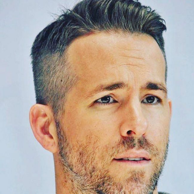 Ryan Reynolds Debuts New Gray Hair  See the Pic  Closer Weekly