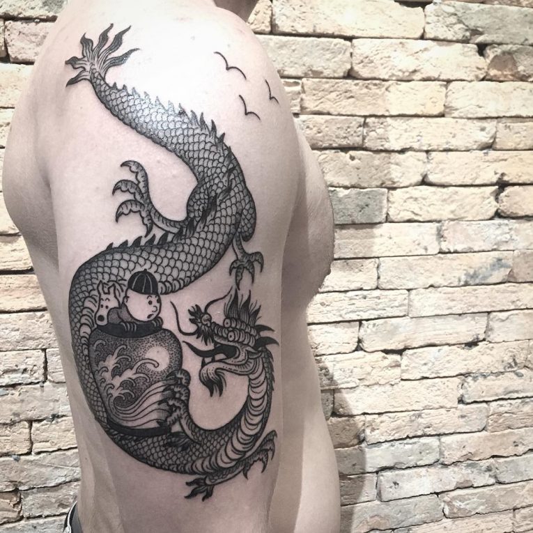 60 Attention-Grabbing Dragon Tattoo Designs - Mythological Body Art