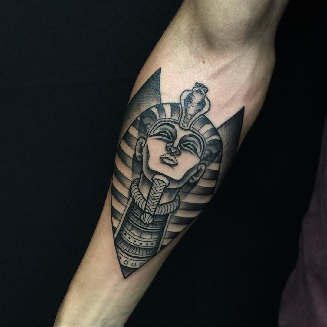 60 Appealing Egyptian Tattoo Designs - Permanent Charm for Good Luck