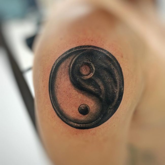 60 Best Yin Yang Tattoo Designs - Inseparable & Contradictory Opposites