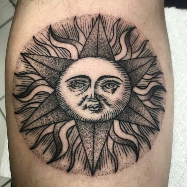 60 Majestic Sun Tattoo Ideas - Light Up Your World and Feel The Power