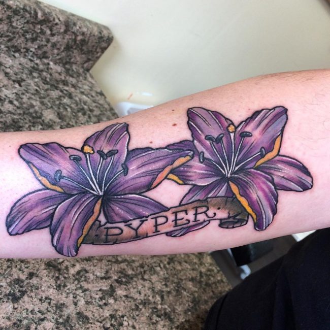 Darkside Tattoo : Tattoos : Nick Trammel : Flower