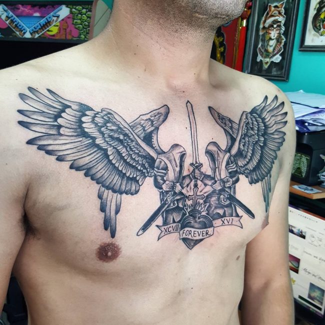 Angel Tattoo Meanings  iTattooDesignscom