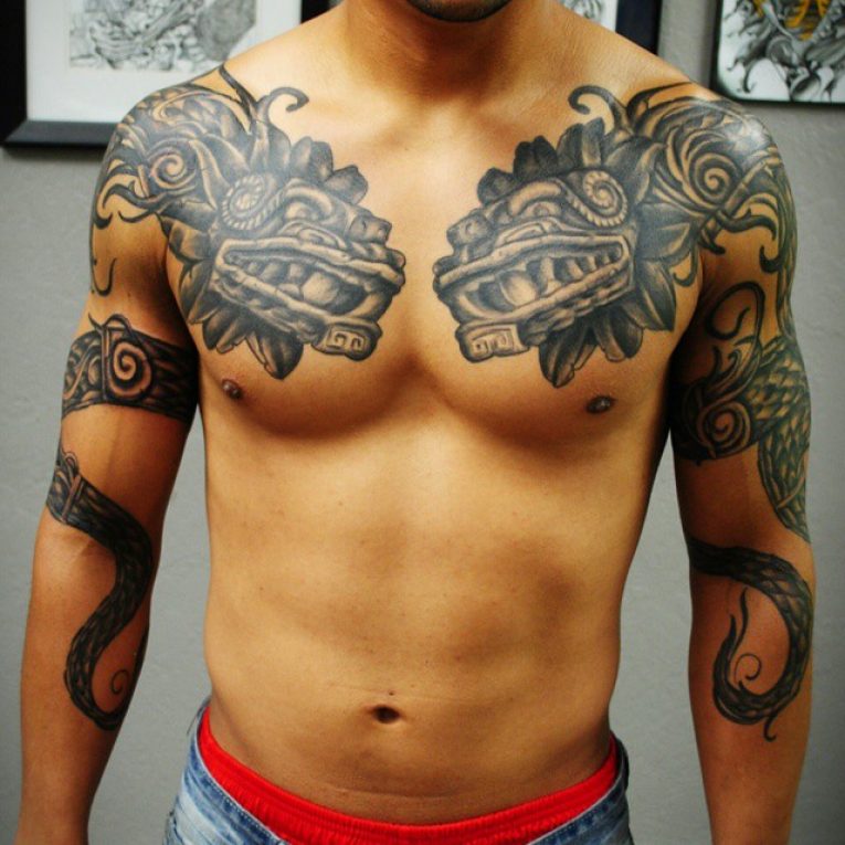 85 Mighty Aztec Tattoo Designs - Striking, Provocative and Distinctive