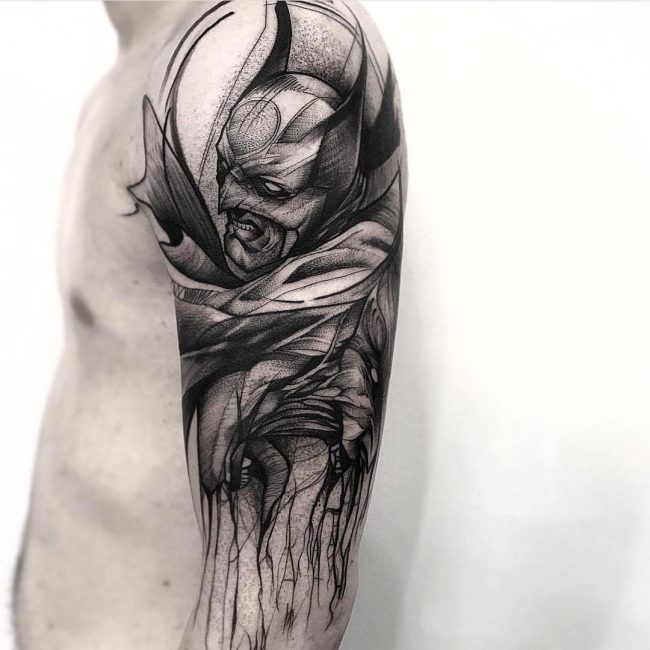 batman tattoo  Clip Art Library