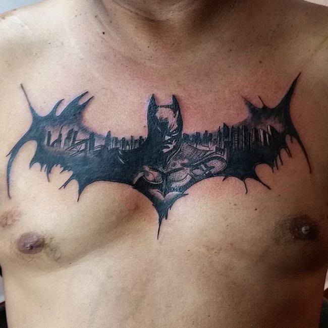 Batman Symbol Tattoo Designs
