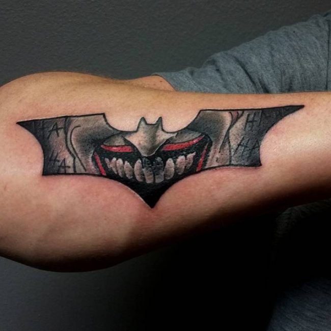 Top 90 about batman themed tattoos super cool  indaotaonec