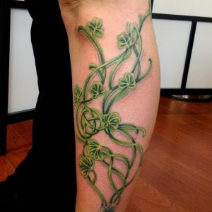 60 Amazing Four Leaf Clover Tattoo Designs for Men - Catch Up Your Luck