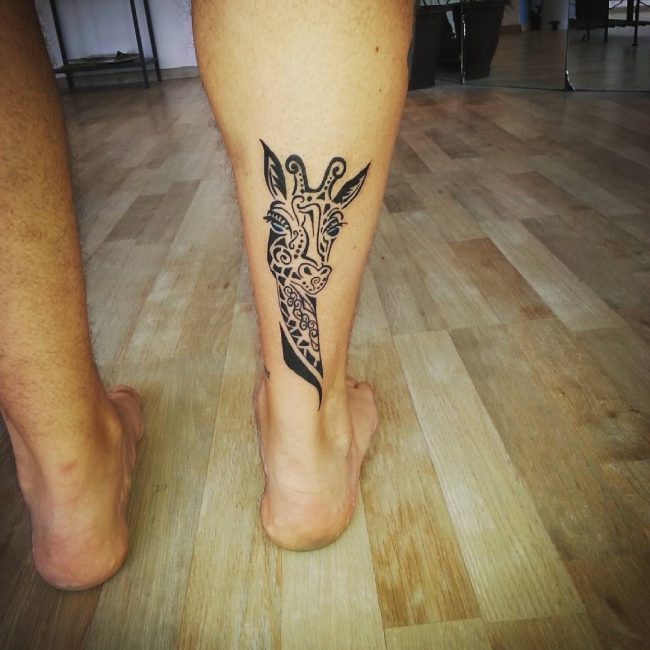 Giraffe Leg Tattoo  Tattoo Shop and Piercing Studio Liverpool