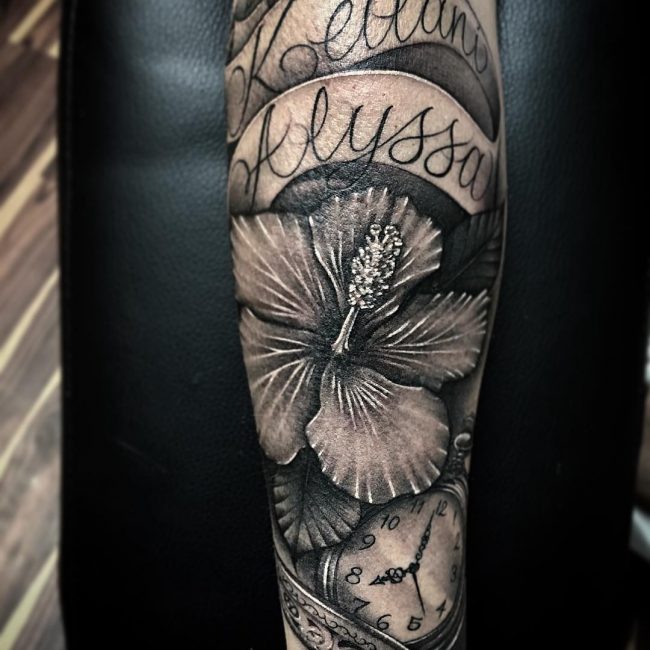 80 Hibiscus Tattoo Designs For Men  Flower Ink Ideas  Hibiscus tattoo Tattoo  designs men Flower tattoo sleeve
