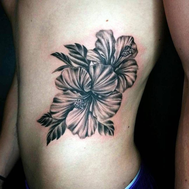 60 Awesome Hibiscus Tattoo Ideas For Men - Your Powerful Totem