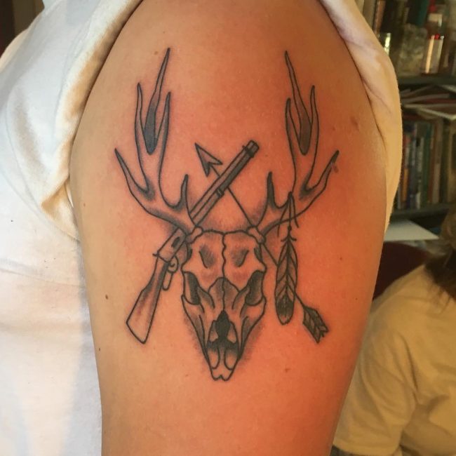 Share 66 hunting memorial tattoo latest  incdgdbentre