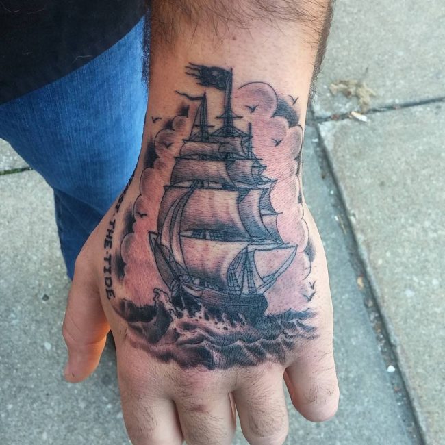 pirate-ship-tattoo-15