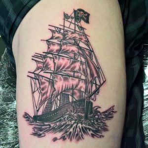 pirate-ship-tattoo-33