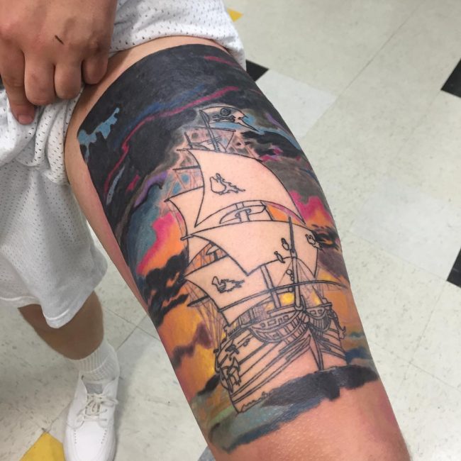 pirate-ship-tattoo-40