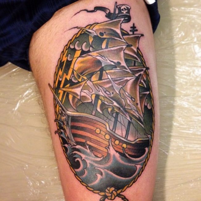 pirate-ship-tattoo-41
