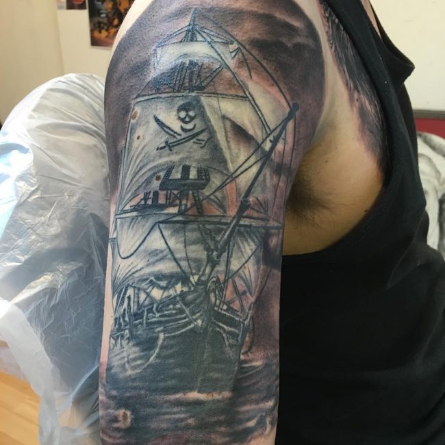 pirate-ship-tattoo-52
