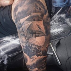 pirate-ship-tattoo-65