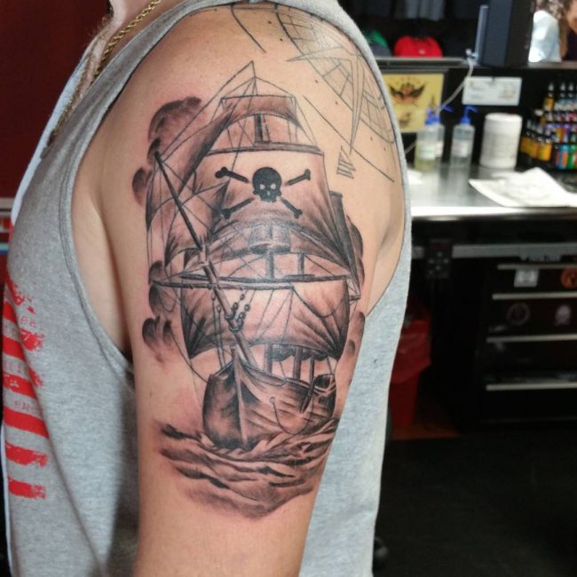 pirate-ship-tattoo-66