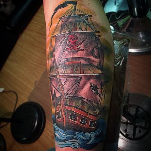 pirate-ship-tattoo-76