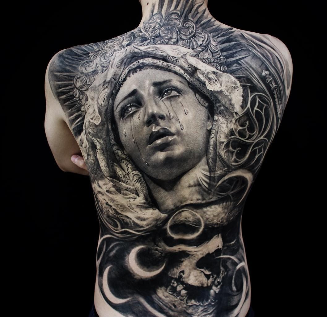 55 Lovely Virgin Mary Tattoo Ideas The Classy And Timeless Design