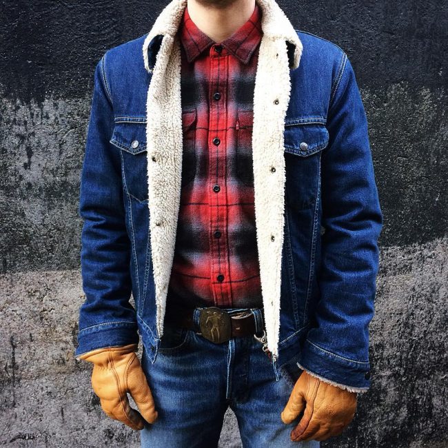 1 Vibrant Flannel Shirt With Jeans