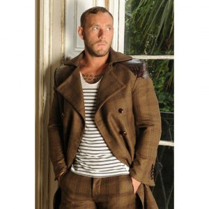 10 Designer Long Brown Coat Suit