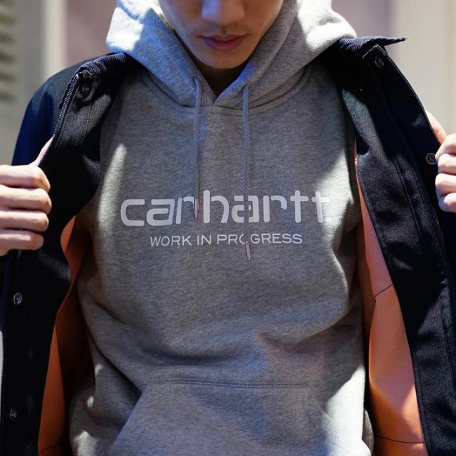 11 Hooded Script Sweat Carhartt Jacket