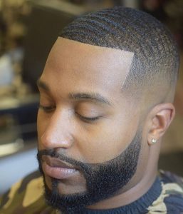 11 Textured Buzz with High Skin Fade