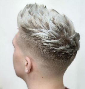 14 Spiked Blonde Hair