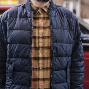 15 Brown Check Flannel Shirt