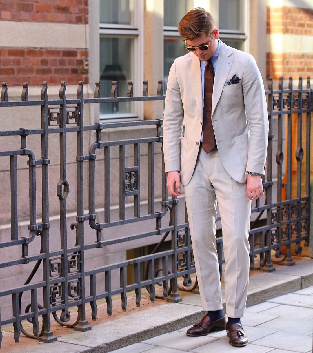 15 Cream White Suit - StyleMann