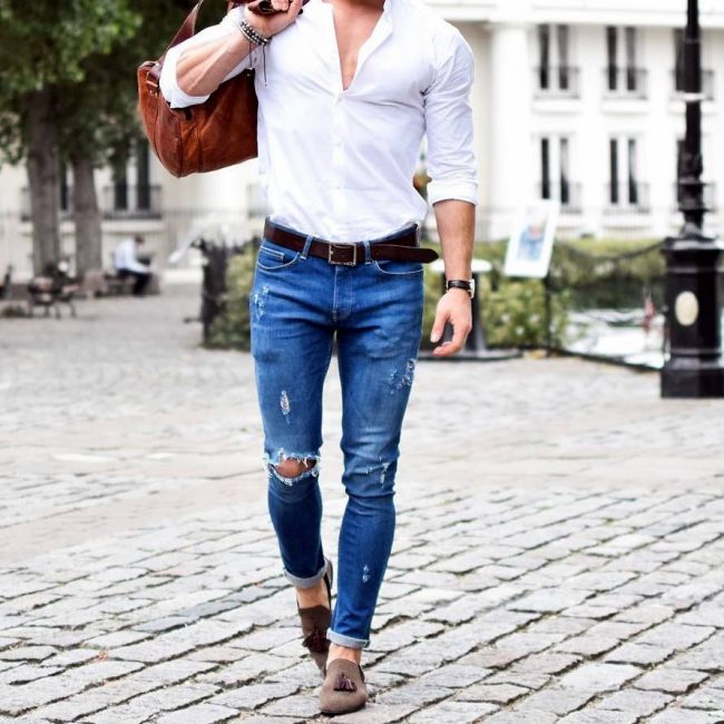 55 Cool Ways To Style Rolled Up Jeans - The Casual Style's Favorite