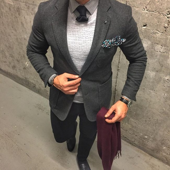 Grey Blazer with Black Pants Outfits For Men (444 ideas & outfits) |  Lookastic